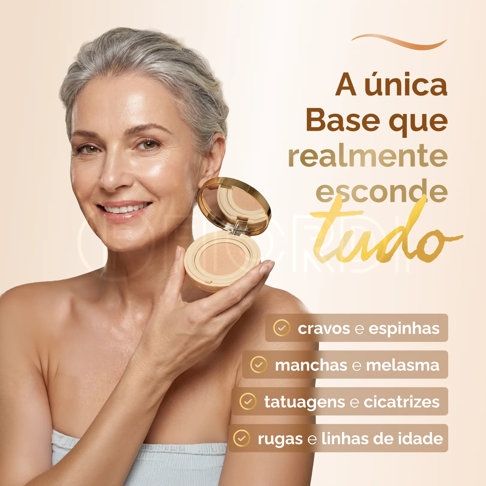 Base Profissional Hidratante - BioAqua® [Compre 1 & Leve 2] + Brindes