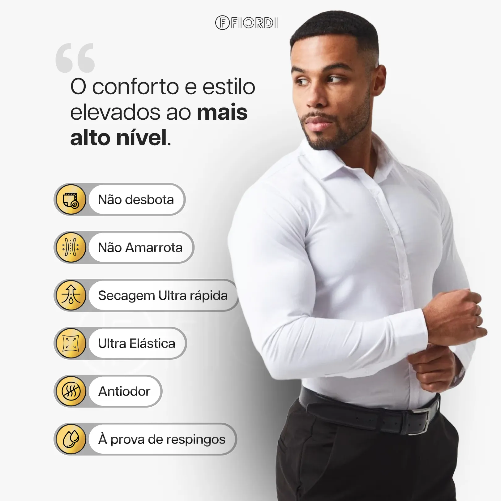 Evo-Tech™ Camisa Social Tecnológica