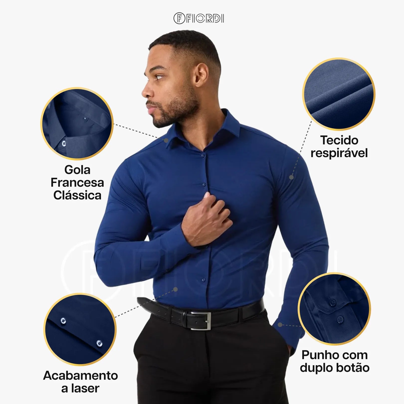 Evo-Tech™ Camisa Social Tecnológica