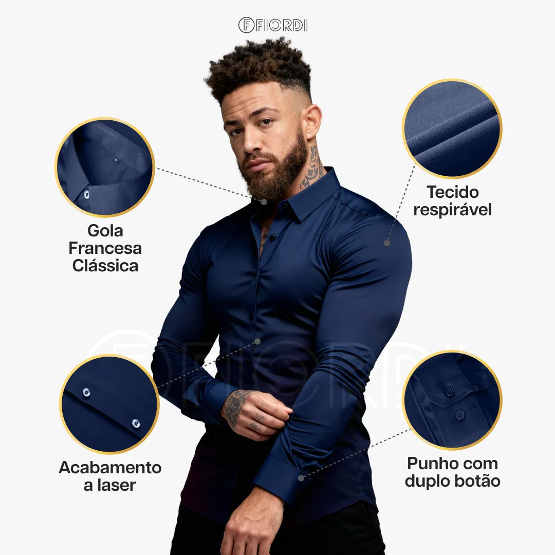 Ultra-Tech™ Camisa Social Tecnológica