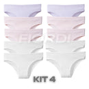 Kit Calcinhas Confort™ - Algodão Premium [COMPRE 5 & LEVE 10]