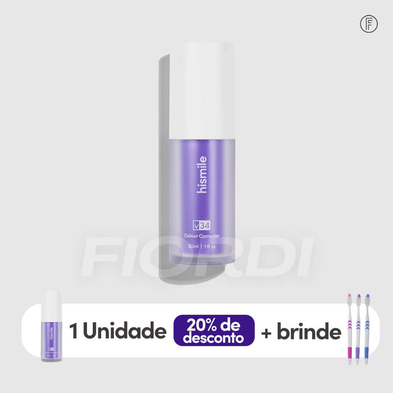 Clareador Dentário - Sérum V34™ + Brinde