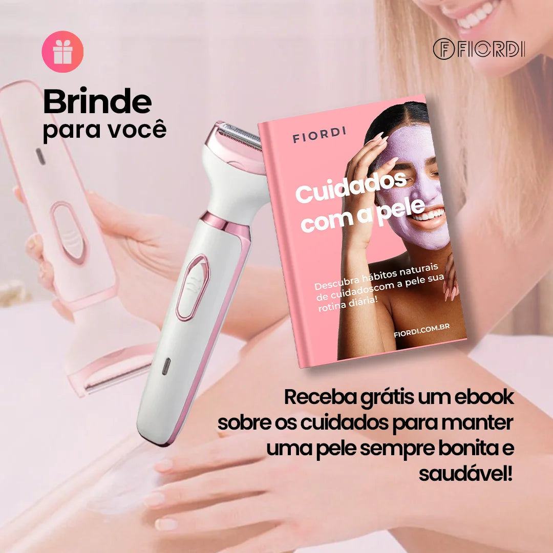 Depilador Elétrico 4 em 1 - DermaFlex™