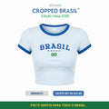 Cropped Brasil™ - Edição Hexa 2026