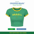 Cropped Brasil™ - Edição Hexa 2026