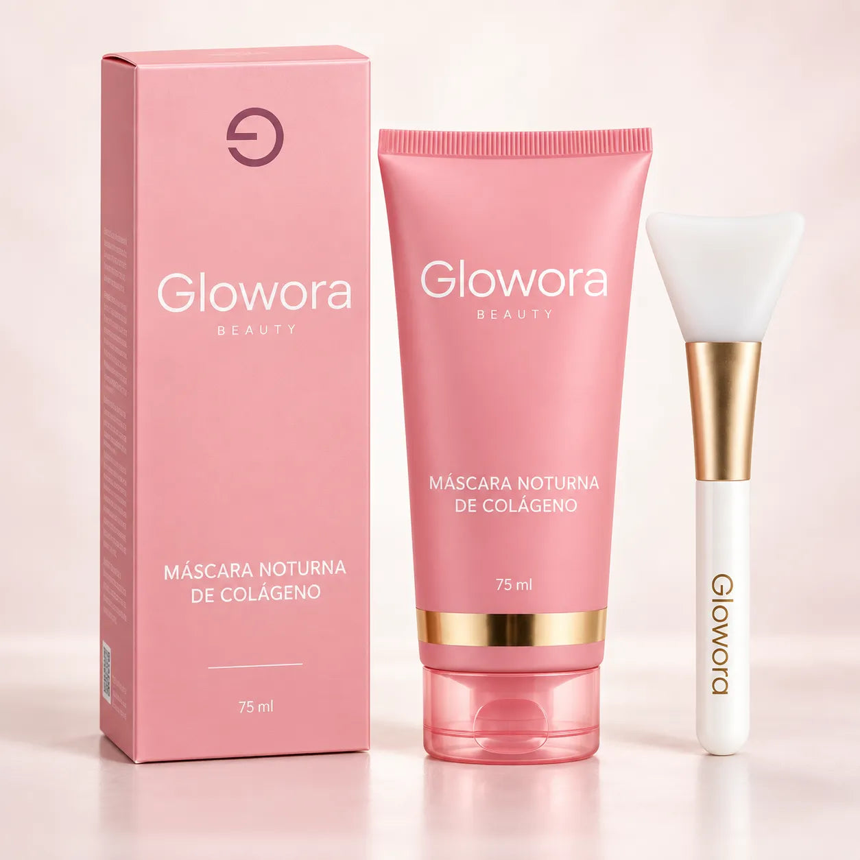 Glowora™ | Máscara Noturna de Bio-Colágeno