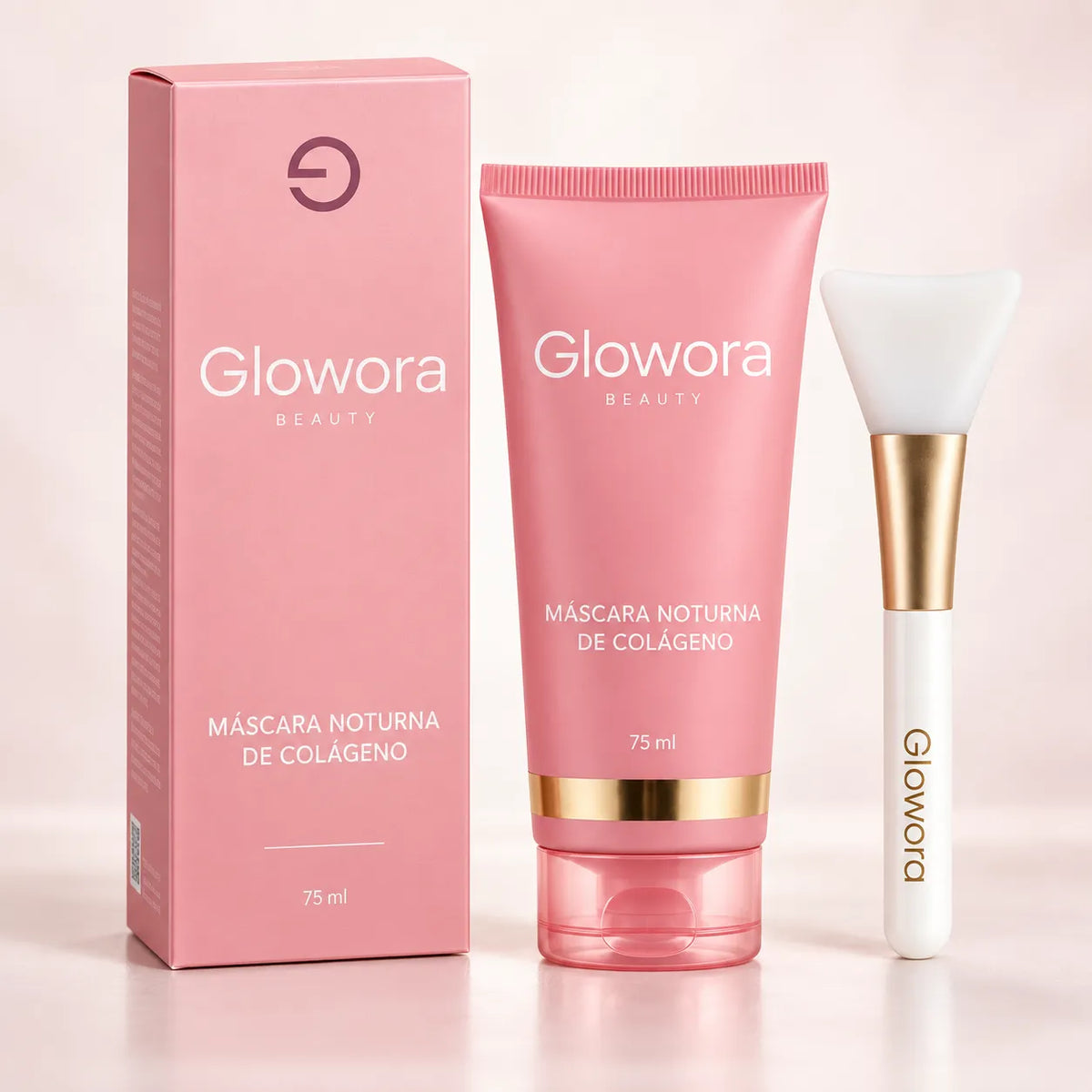 Glowora™ | Máscara Noturna de Bio-Colágeno