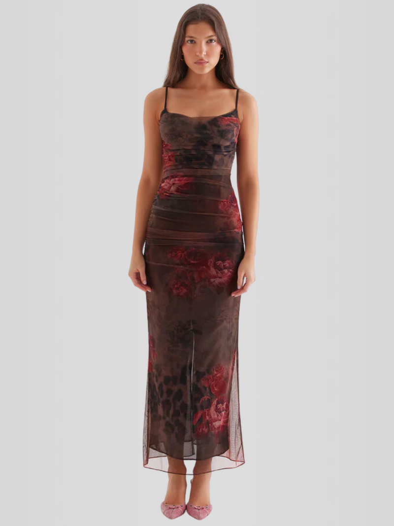 Vestido Bustier Longo Isabelly