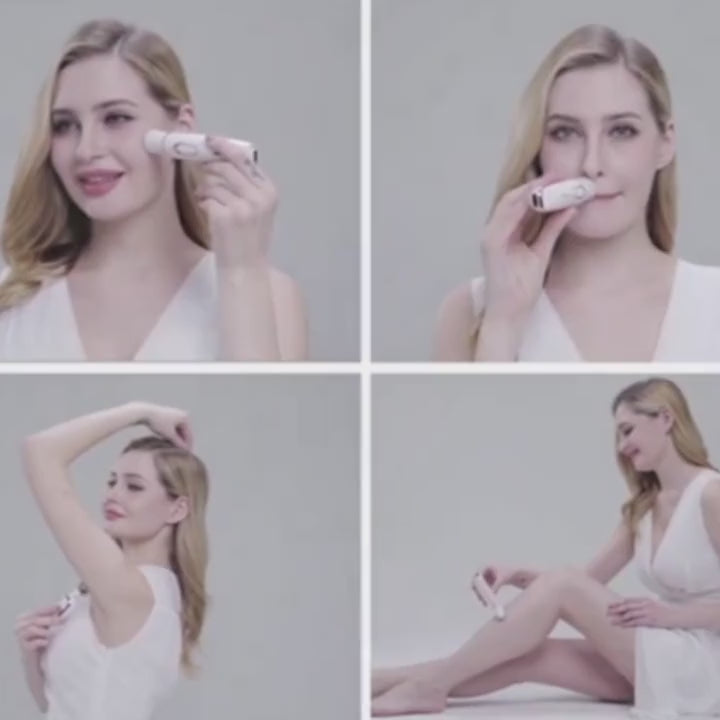 Depilador Elétrico 4 em 1 - DermaFlex™
