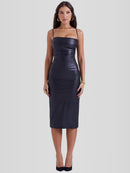 Vestido em Couro Helena