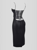 Vestido em Couro Helena