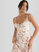 Vestido Midi Floral Camile