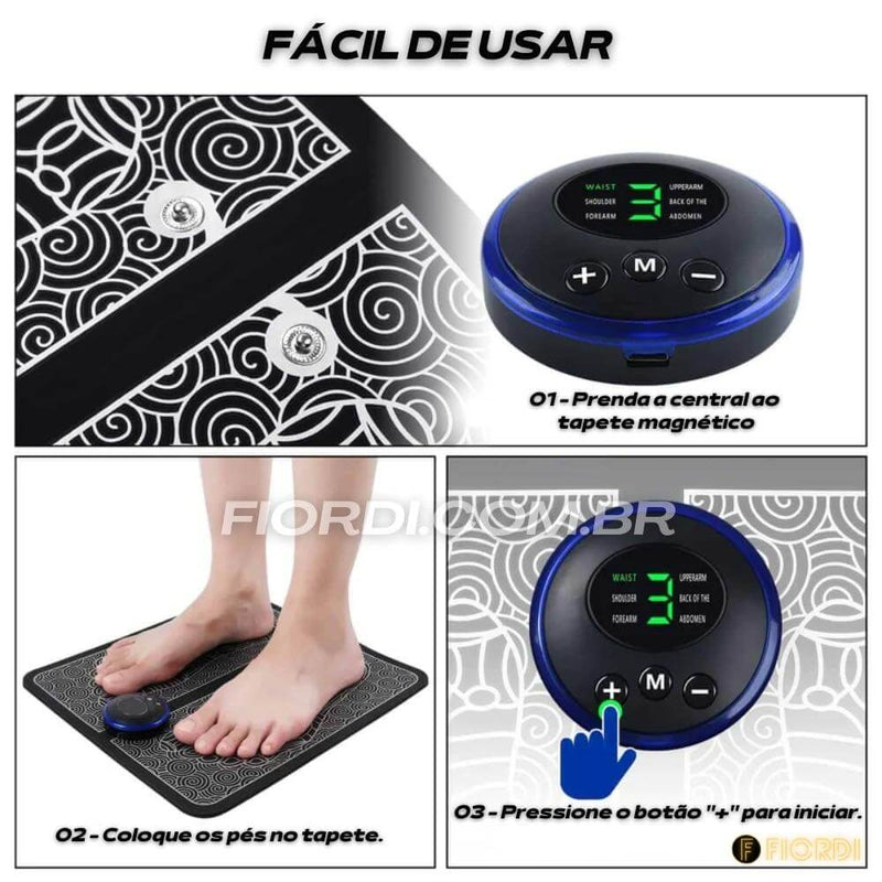 Eletroestimulador Magnético 8 em 1 + Brinde
