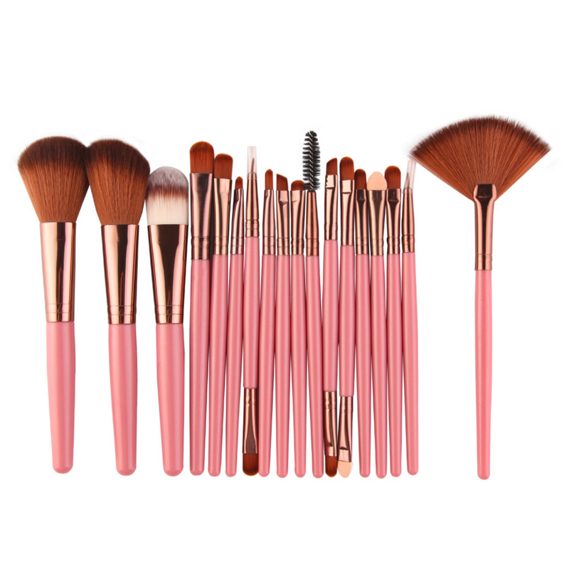 Pincéis profissionais de maquiagem (18 pincéis) | Maange®