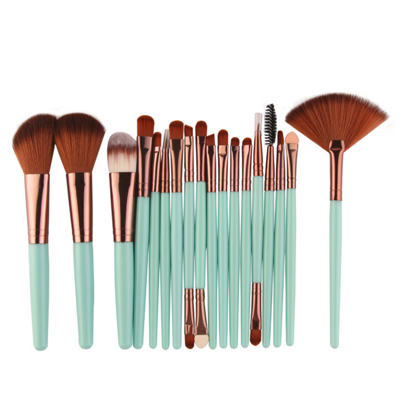 Pincéis profissionais de maquiagem (18 pincéis) | Maange®